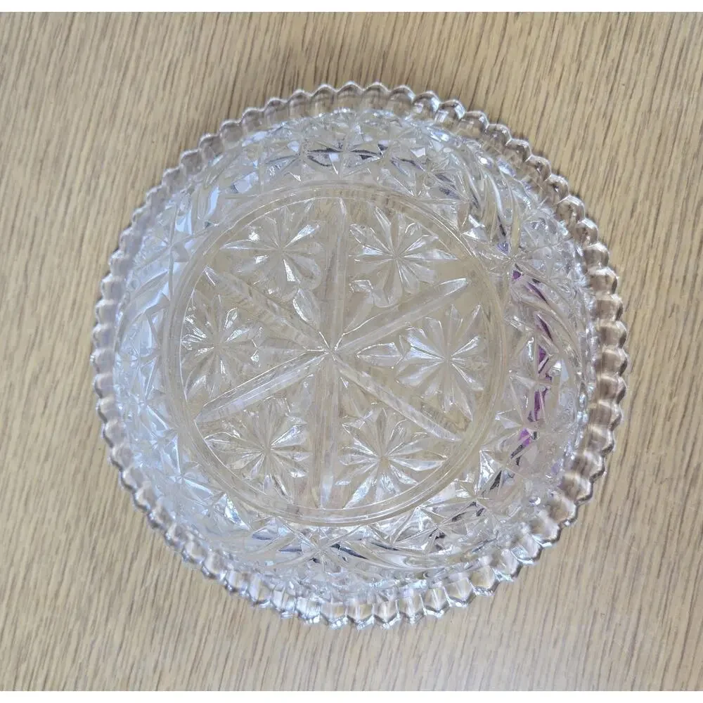 Vintage Anchor Hocking Star of David 8